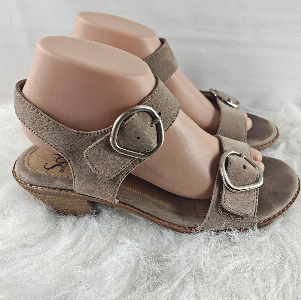 Sofft Sandals Natural Leather Lining Women size 8 - Picture 6 of 13
